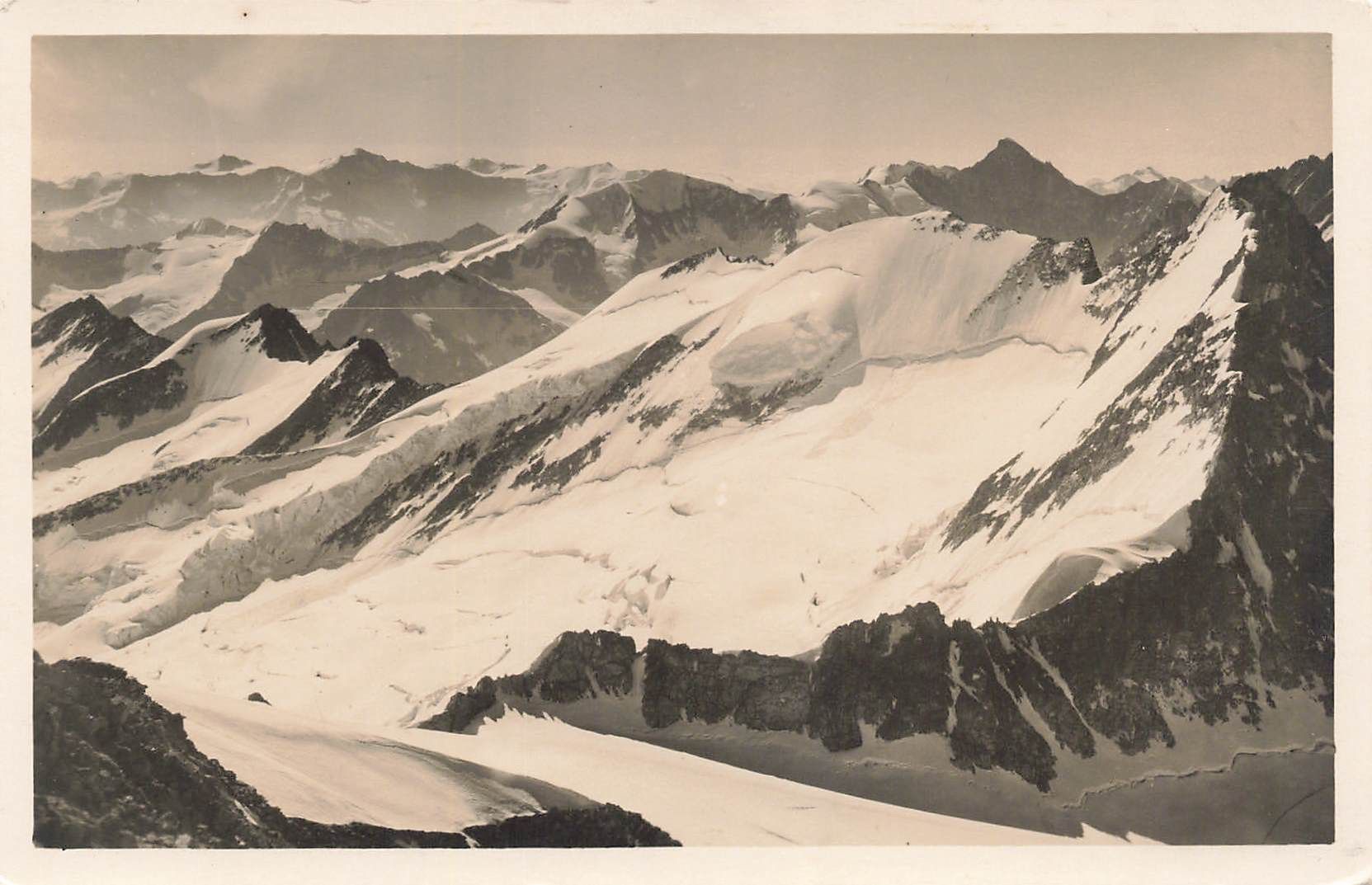 Ansichtskarten: Jungfraujoch BE Aletschgletscher – Gebraucht aus Biasca von Blenio71