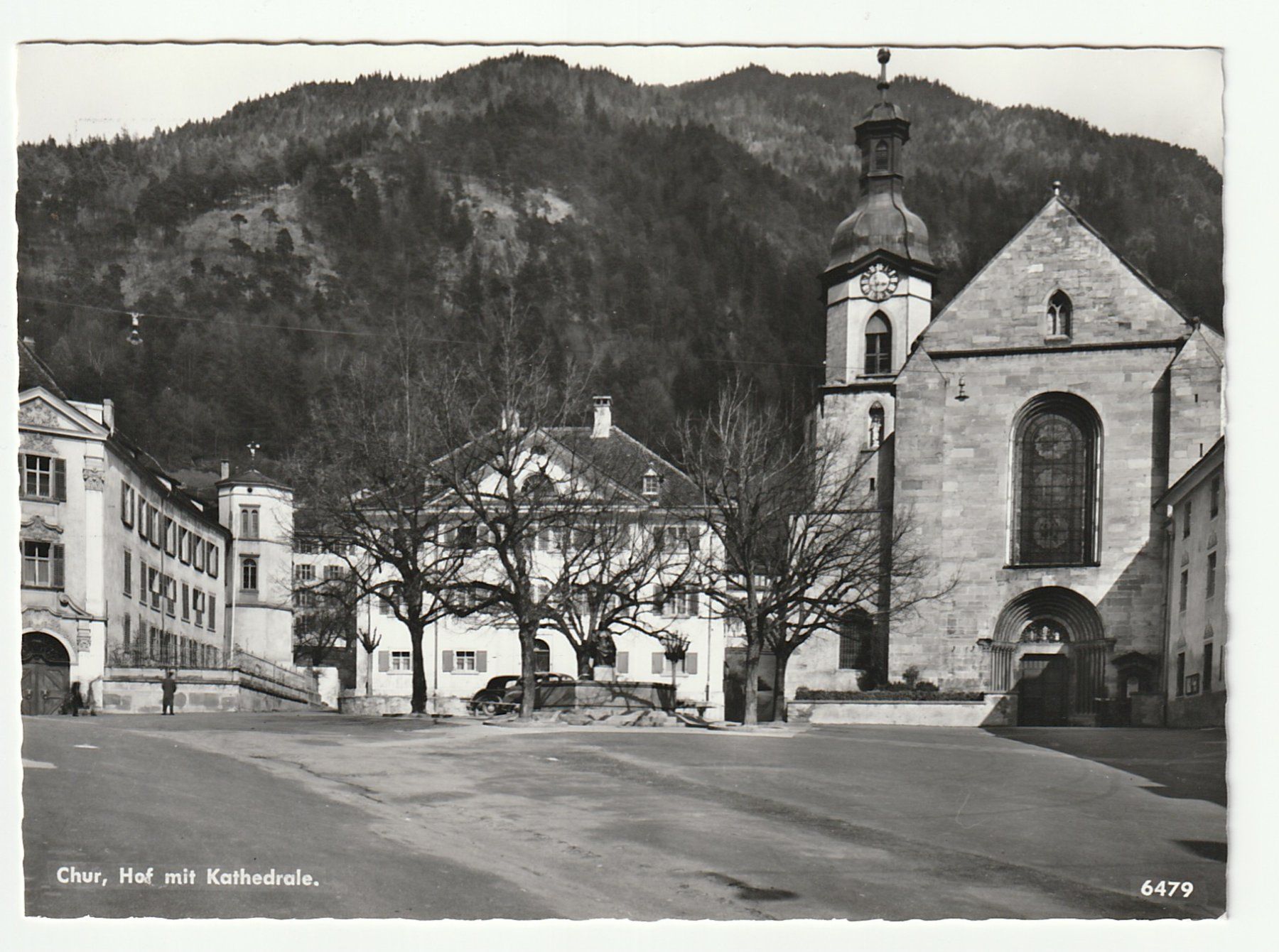 Ansichtskarten: Ansichtskarte Chur GR Hof mit Hofkirche Bündner – Neu (gemäss Beschreibung) aus St. Gallen von Ricardo_Deals