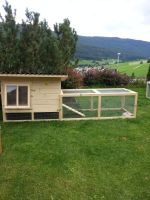 Kaninchenstall mit Aussengehege 