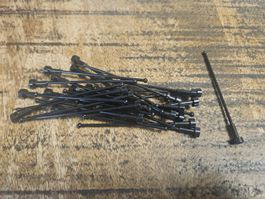 lego 2569 lot de 25 pièces Black Antenna Whip 8H