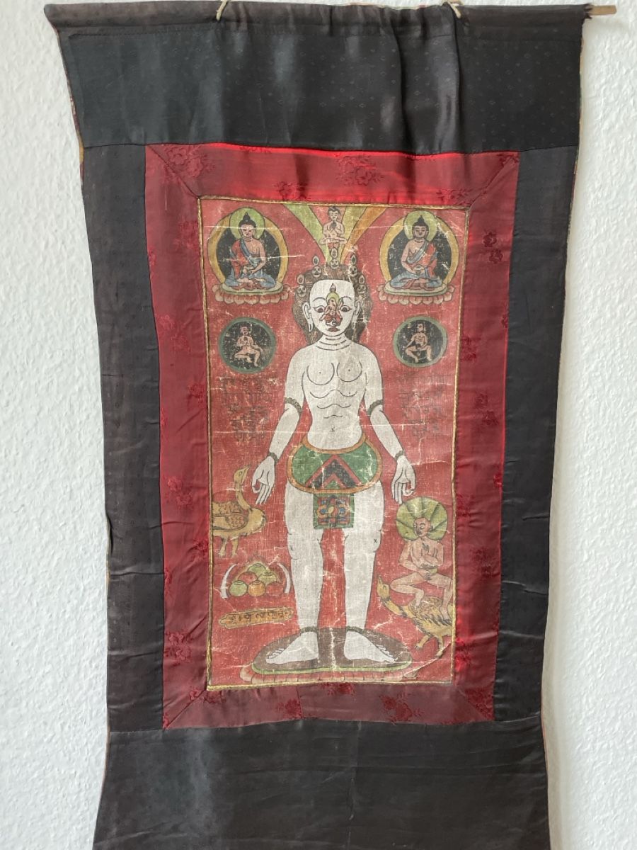 Foto & Immagini: Thangka Tibet, Leinwandmalerei – Usato da Zürich venduto da Galfran