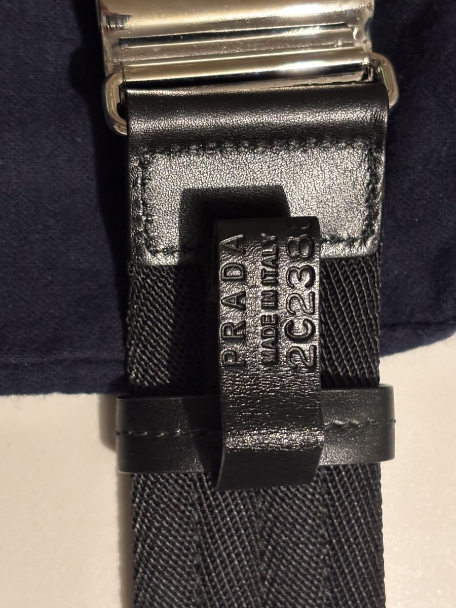 Prada Cinture: Prada woven nylon belt – Usato da Geneve venduto da allgood2010 2
