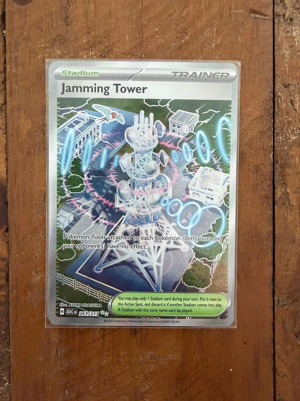Pokémon Cartes à collectionner: Jamming Tower ASC 261 (EN) – D'occasion à Mönchaltorf par jan_6vql