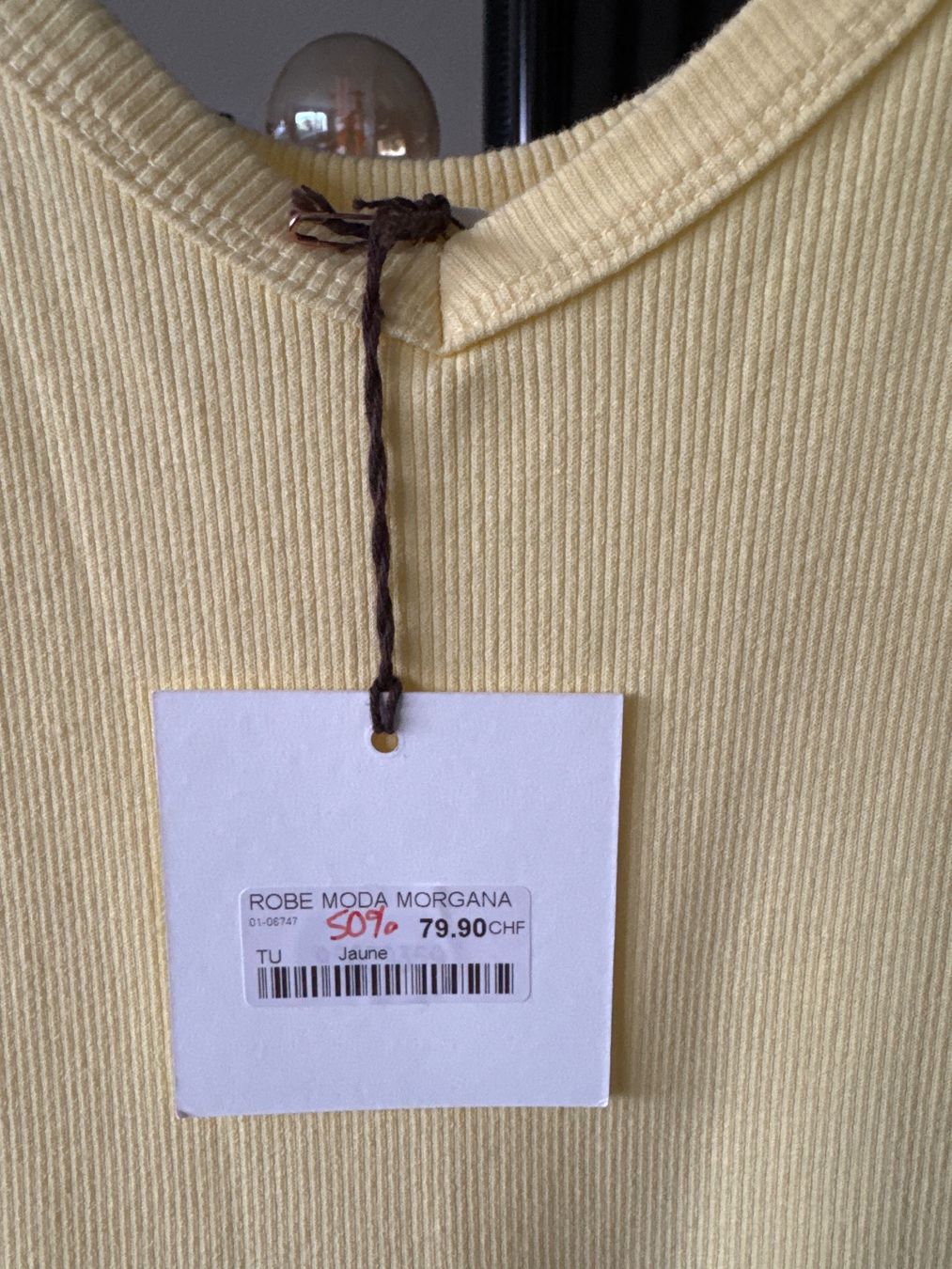 Vestiti: MODA MORGANA Robe d'été jaune – Nuovo e nell'imballaggio originale da Vuisternens-Romont venduto da gol_xp6p 4