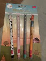 Legami Tinten-Radierer Set, 4 Stk. Neu & OVP, Bauernhof 49