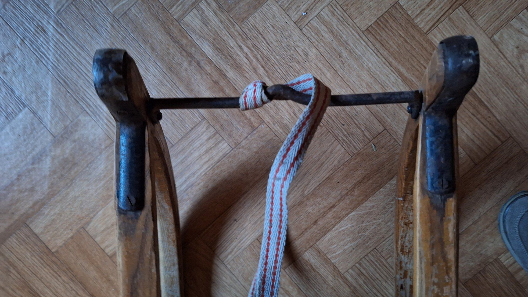 Xilografie: alter Davoser Holz Schlitten – Usato da Dornach venduto da majo8689 8