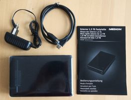 Festpatte 3 1/2 " 1.5 TB im Gehäuse