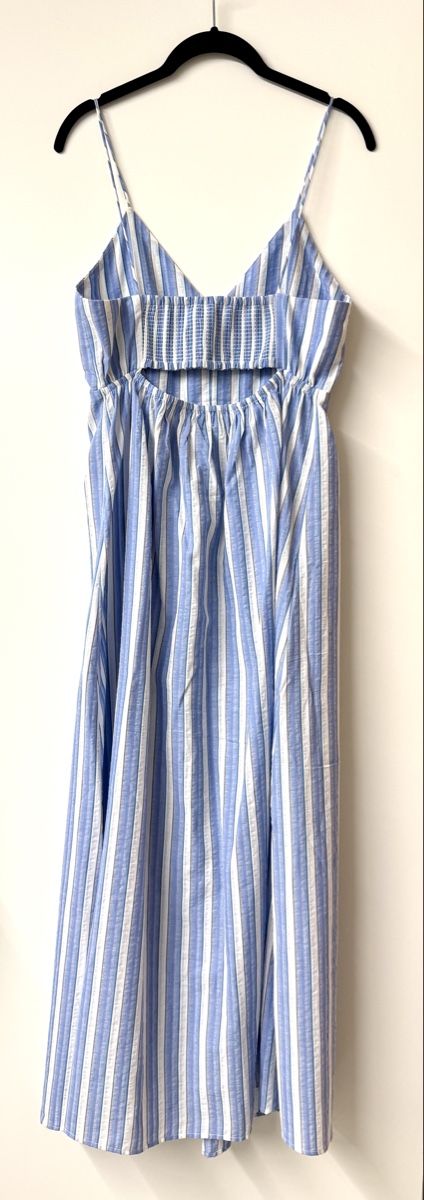 Mango Vestiti: MANGO Gestreiftes Midi-Trägerkleid G.M Neu – Nuovo (secondo la descrizione) da Oberwil BL venduto da DANA_FOX 5