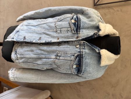 Veste jeans fourree Denim Taille XS Laura
