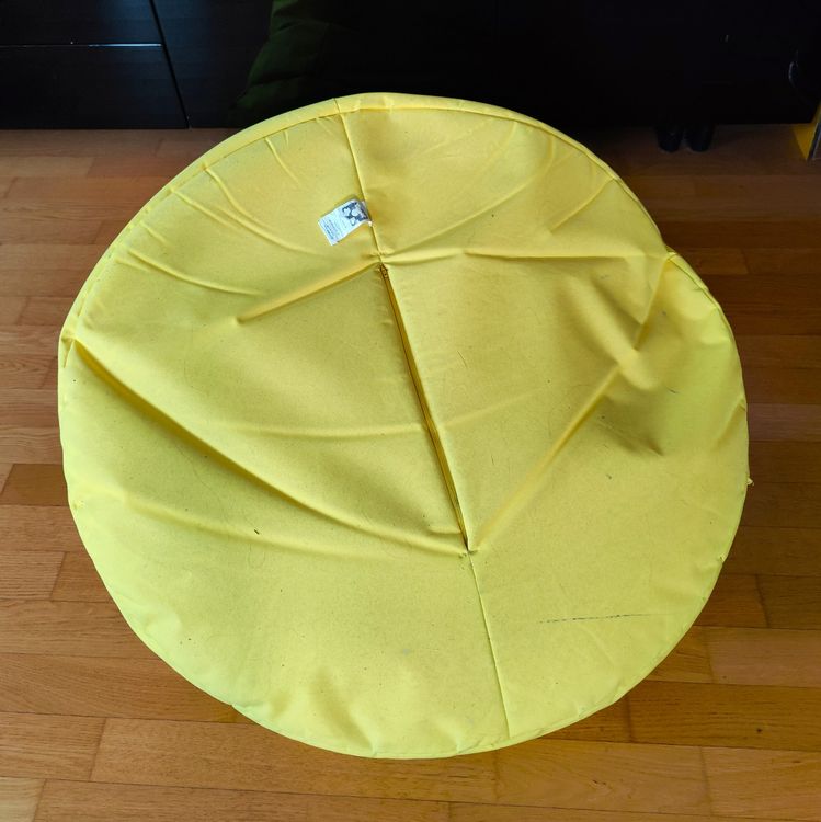 Sitzsack gelb / Magma 3