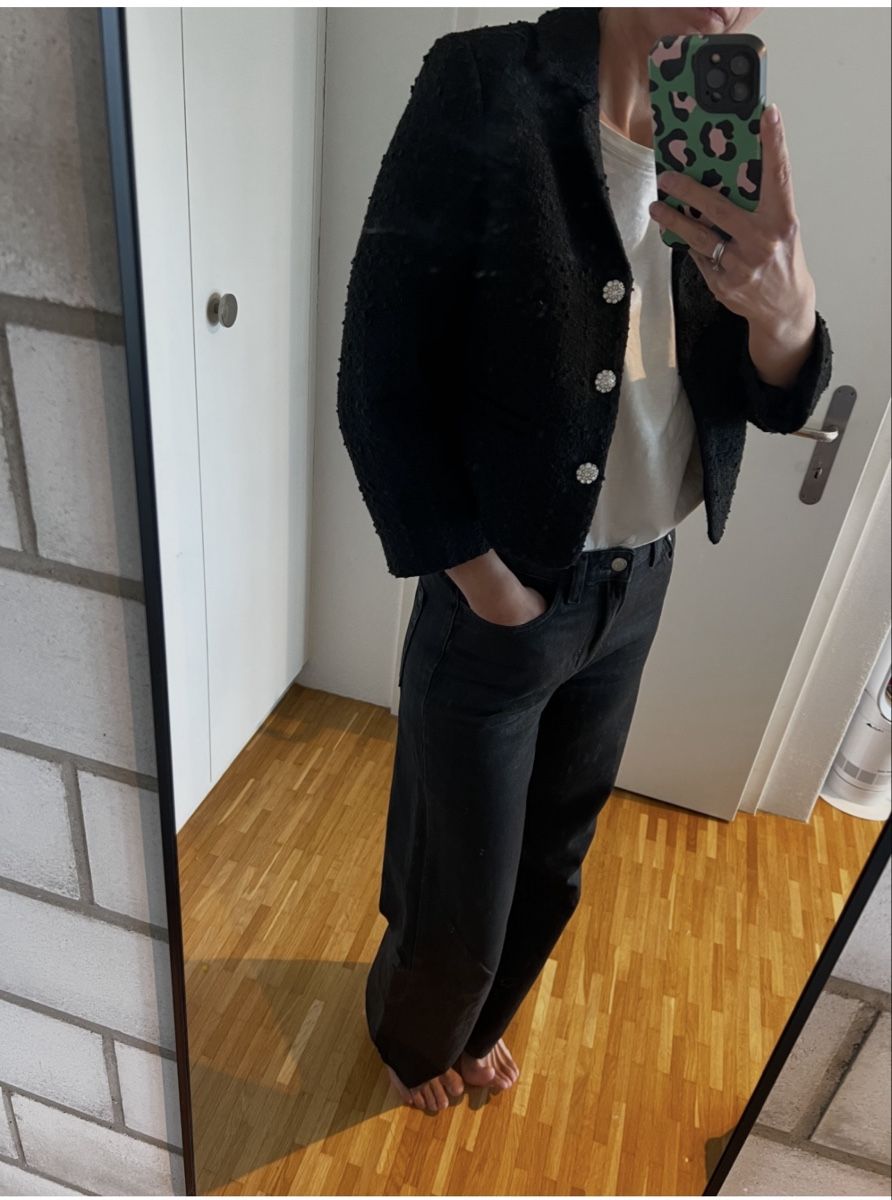 H&M Jacken: H&M Boucle Jacke Gr 38 – Gebraucht aus Biel/Bienne von Jobu03 1