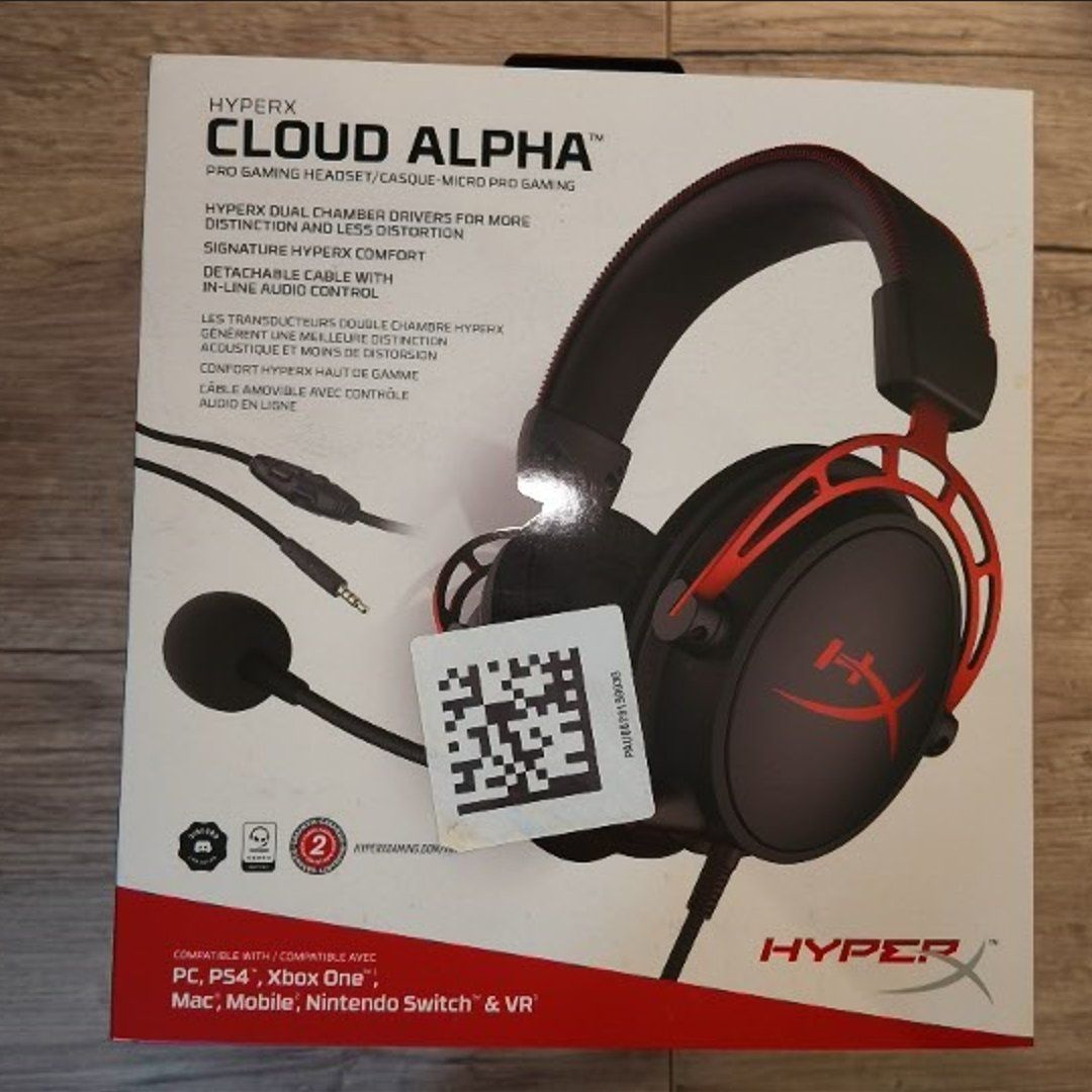 Hyperx Cuffie: HyperX Cloud Alpha Gaming Headset – Usato da Wettingen venduto da manuelrogg