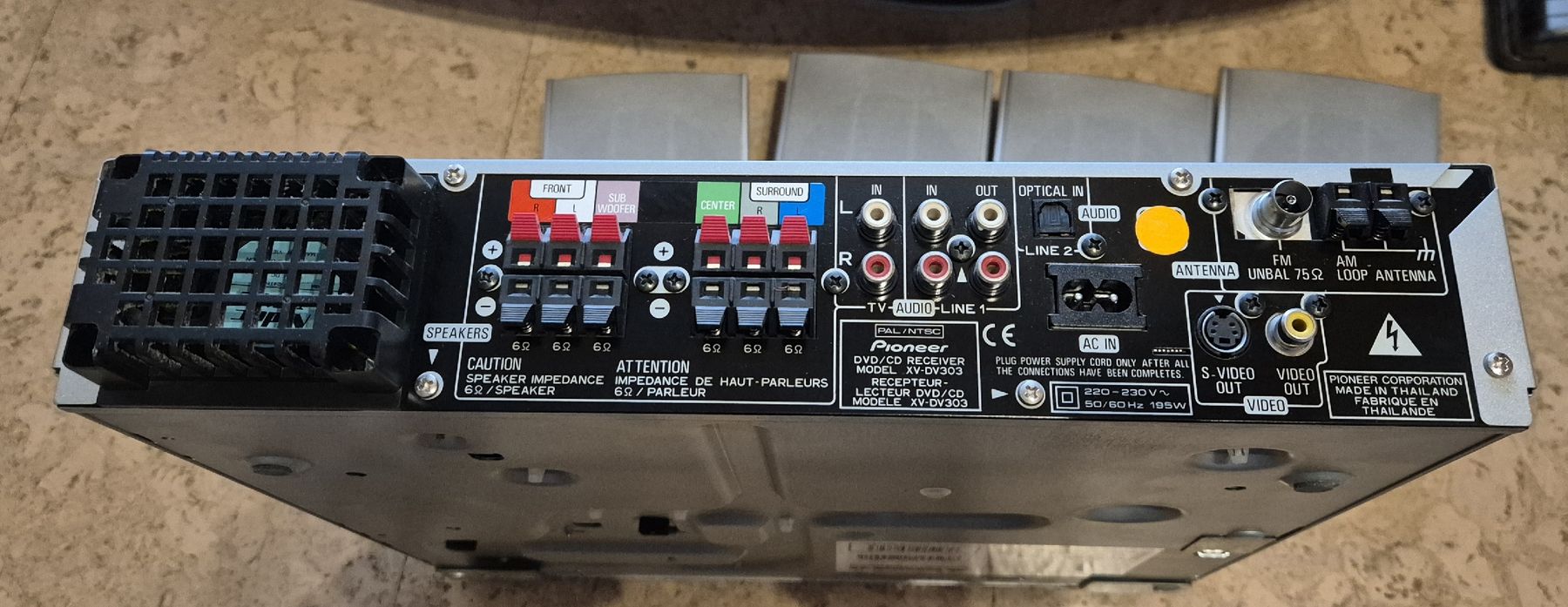 Pioneer Home Cinema: Pioneer Lautsprechersystem dv303 – Usato da Wiedlisbach venduto da rostbudeli 3