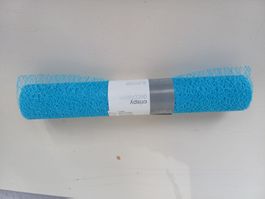 neu: Tischläufer Deco Stoffband blau 28cm x 2,5m
