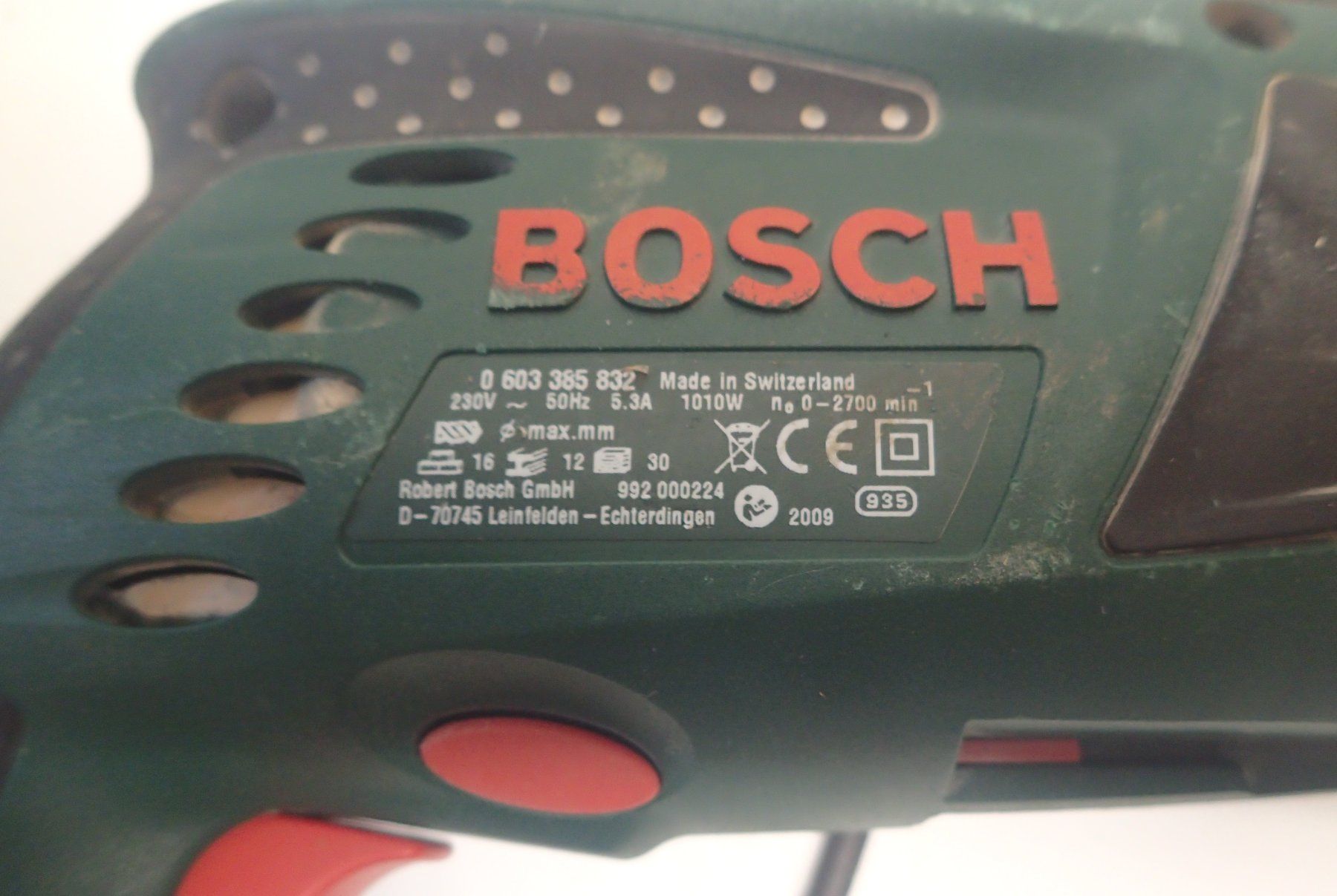 Bosch Trapani: Bosch perceuse à percussion PSB 1000 RCA – Usato da Lausanne venduto da Biquette6 2