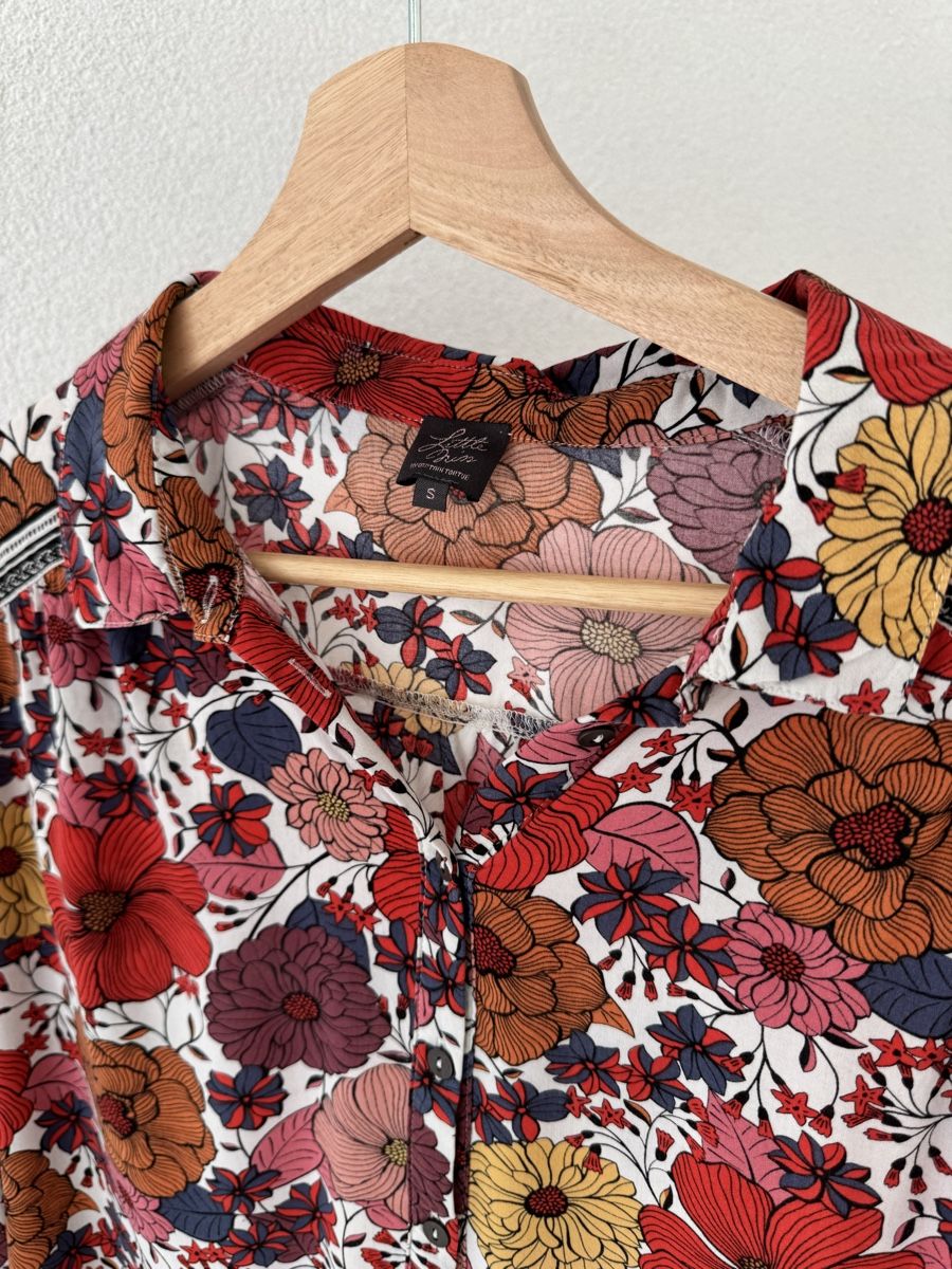 Camicette: Bluse mit Blumen von Little Miss, S – Nuovo (secondo la descrizione) da Granges VS venduto da rvn 2