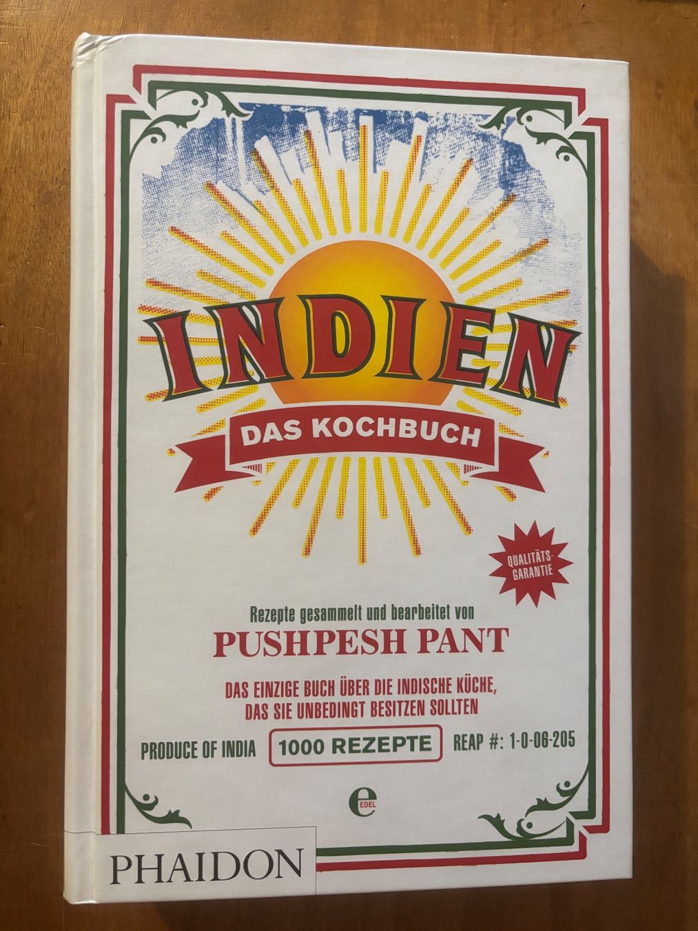 Libri: Indien das Kochbuch. Phaidon – Usato da Zürich venduto da WWehrle