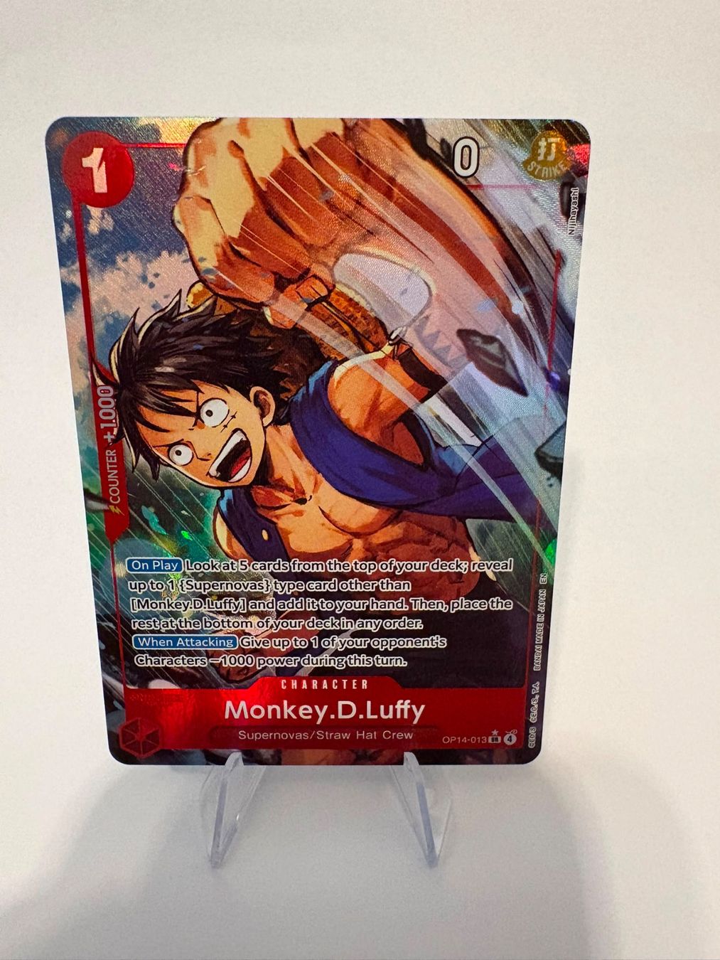 Bandai Sammelbilder & Trading cards: One Piece TCG - OP14-013 – Neu (gemäss Beschreibung) aus Birsfelden von alex4127