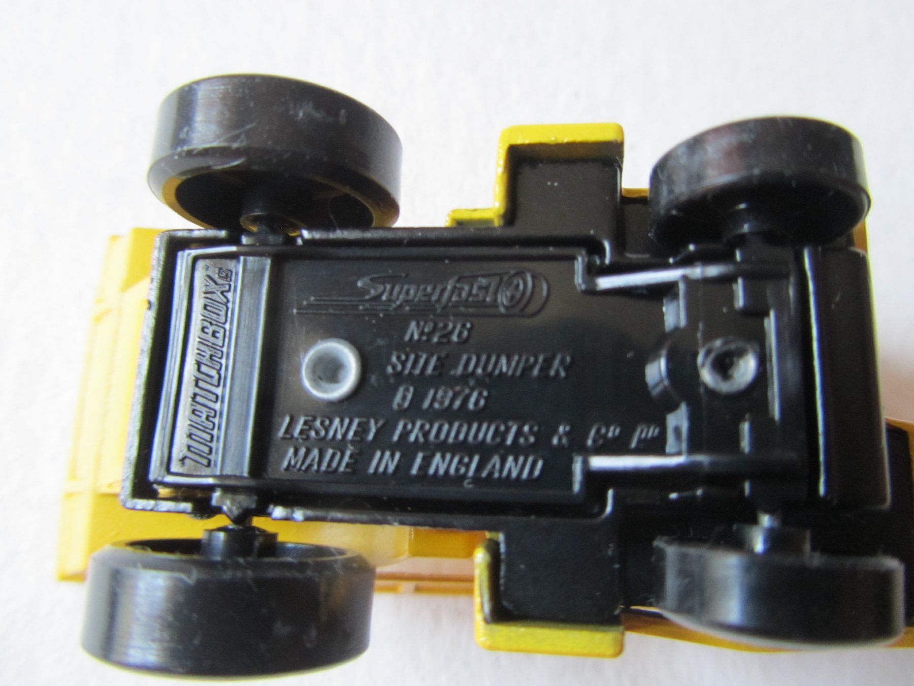 Matchbox Modellini d'auto: Site Dumper, Matchbox Superfast, Nr. 26C - unbespielt – Usato da Weiningen ZH venduto da dietsch57 6