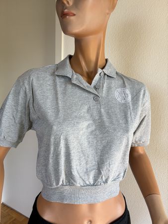 Polo Nike gris court, taille S - Parfait pour l'été!