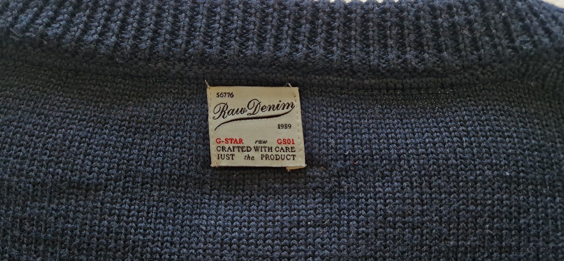 G-Star Maglioni & Felpe: G-Star RAW Strickpullover, dunkelblau, Gr. M, neuwertig – Nuovo (secondo la descrizione) da Allschwil venduto da merve_g 8