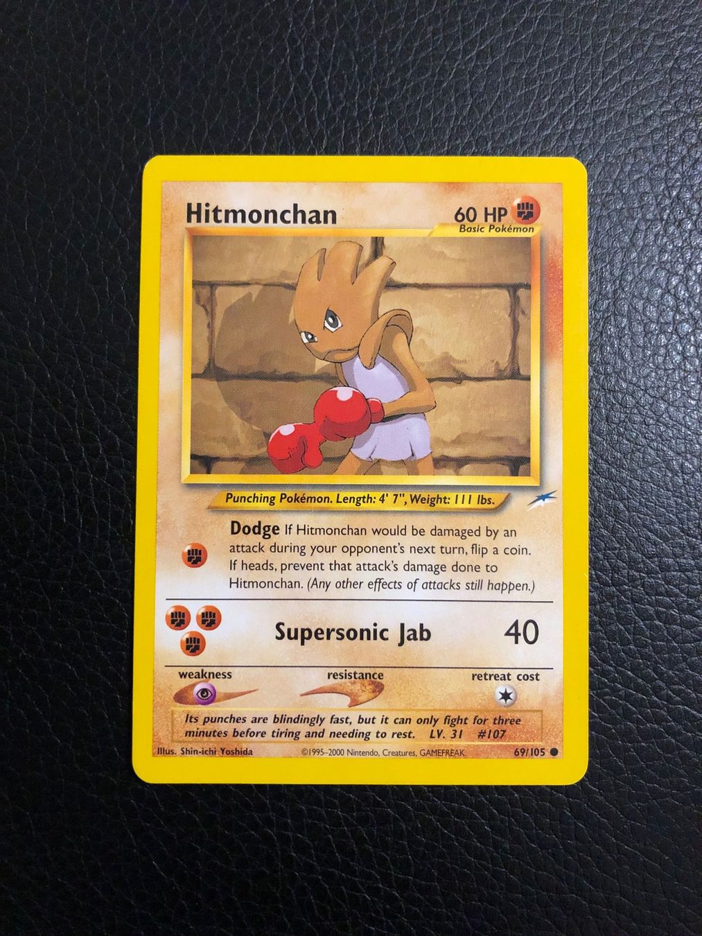 Pokémon Carte collezionabili: Neo destiny - Hitmonchan 69/105 Ab 1 – Usato da Paradiso venduto da Pkmn10