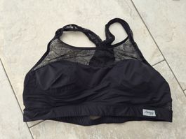 Sloggi Flex Top / Sport-BH, schwarz, Grösse L