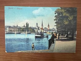 AK 1914 Zürich Utoqai  (G2956)