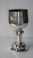 Vintage Silber Pokal mit Gravur, Sammlerstück, Antik!