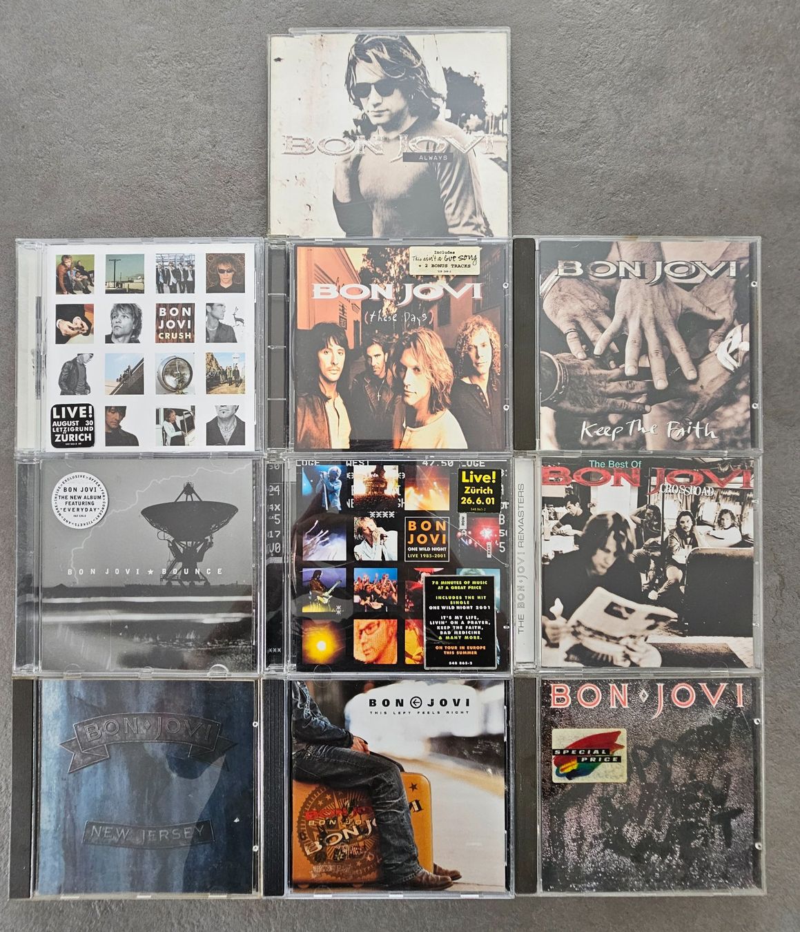 CD: Bon Jovi CD's – Usato da Unterkulm venduto da Chaplyn2018