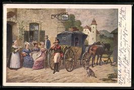 Theodor Breidwiser: Einkehr der Postkuts