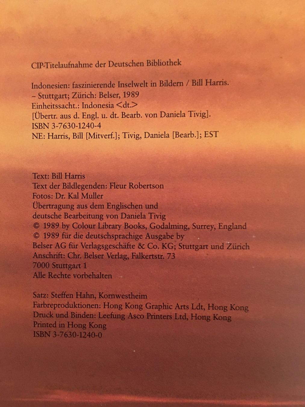 Libri: Bildband Indonesien – Usato da Winterthur venduto da jud_xfw6 1