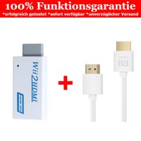 Wii Adapter + 1.5m HDMI auf HDMI Kabel