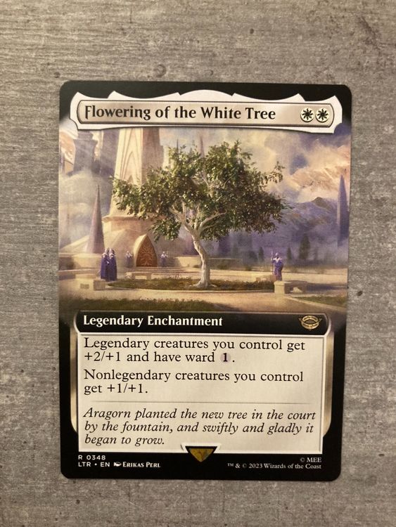 Extended Art Flowering of the White Tree The Lord of the | Kaufen auf ...