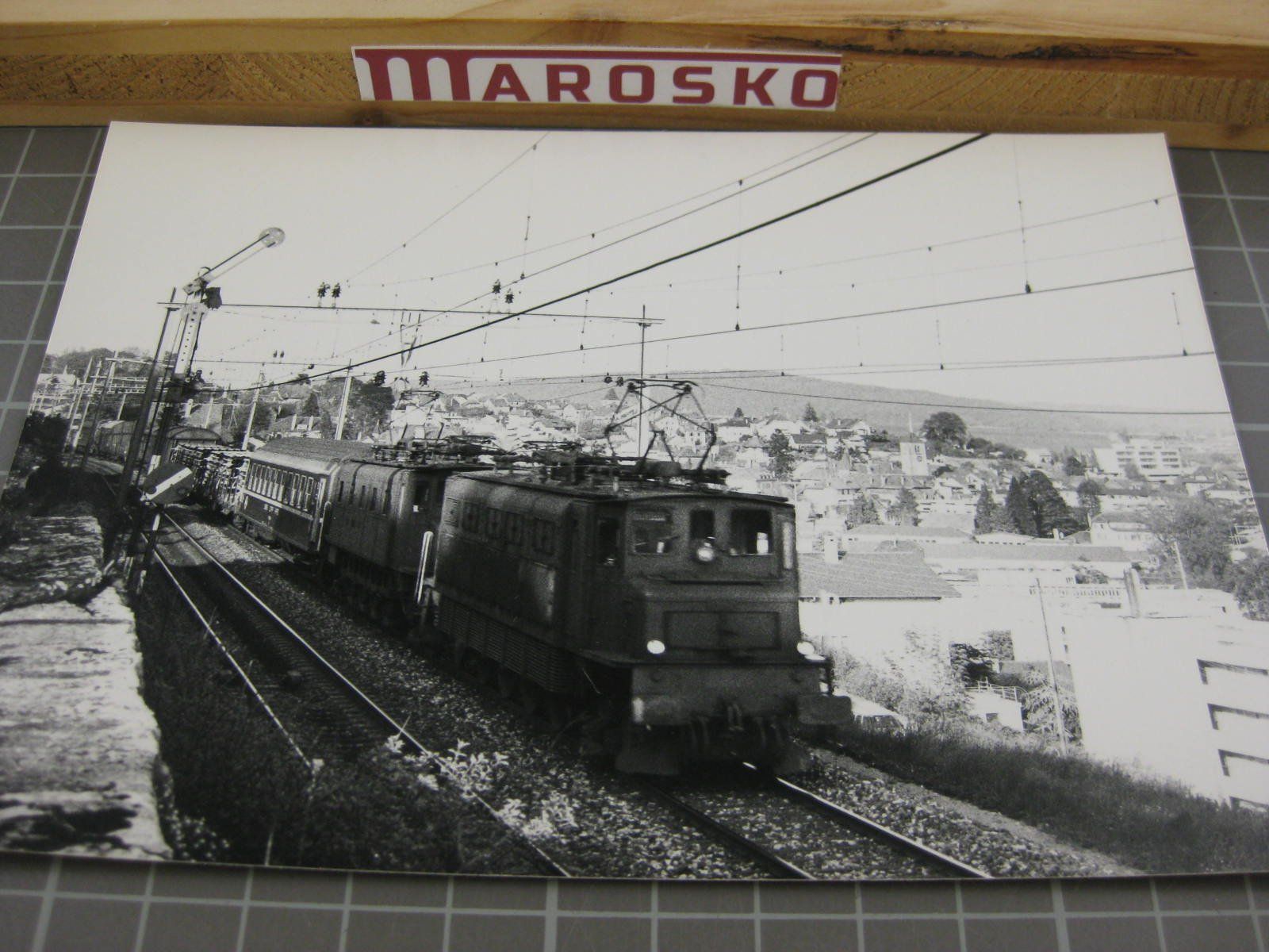 Ansichtskarten: Echtfoto: St-Blaise mit 2xAe 4/7, 1982, Schweizerische Bunde – Gebraucht aus Malters von Marosko