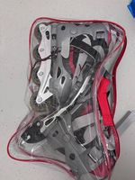 Inlineskates Grösse 41 mit kompletter Schutzausrüstung