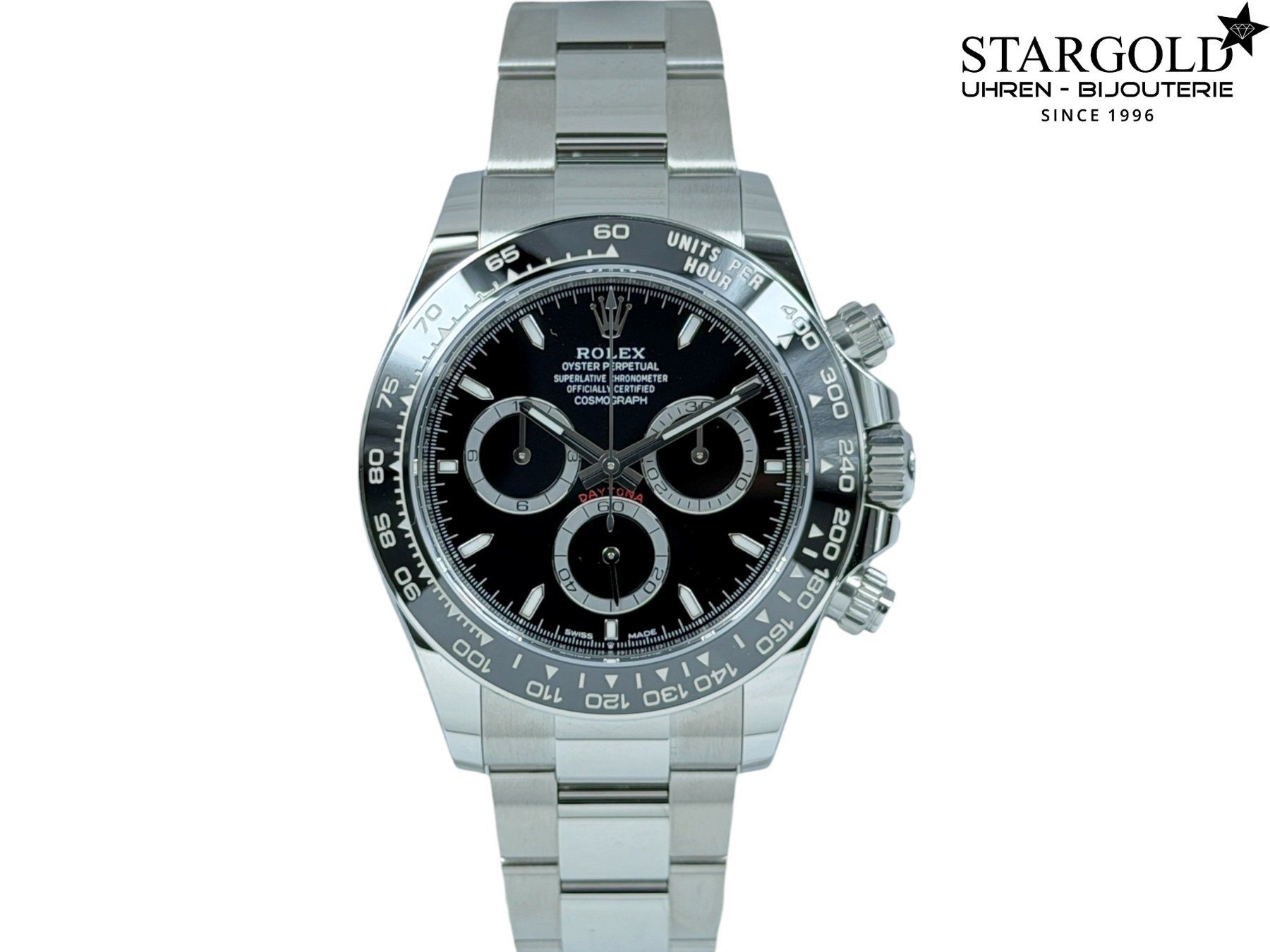 Rolex Orologi: Rolex Cosmograph Daytona - 126500LN – Nuovo e nell'imballaggio originale da Zürich venduto da Stargold-Uhren