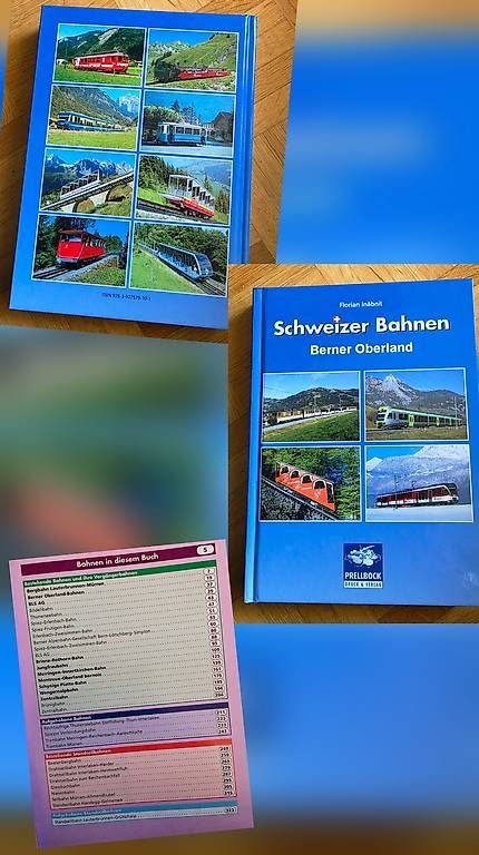 Libri: 3 BÄNDE VON SCHWEIZER BAHNEN  1-3 – Usato da Visp venduto da Glaci2212