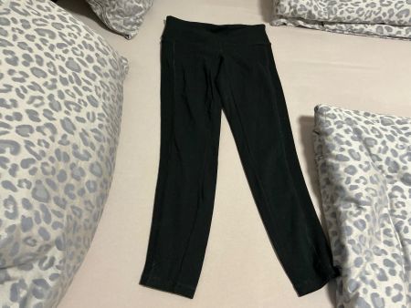 Sport Leggings schwarz mit Seitentasche Gr.36/38