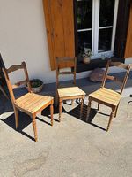 Stühle, ca. 90-jährig