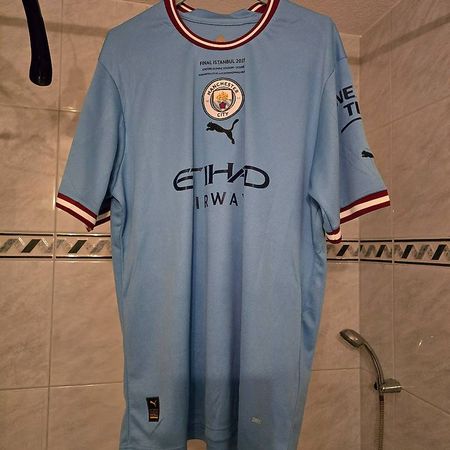 Trikot Manchester City Halland Finale Istambul 2023 Player V