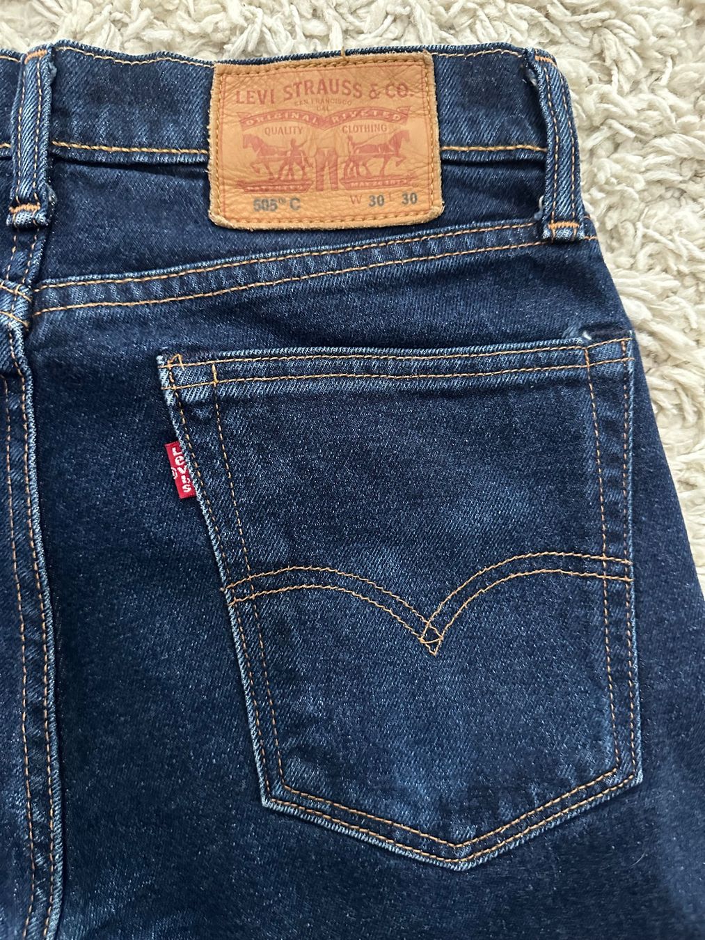 Levi's Jeans: Jeans LEVIS STRAUSS 505 Taille/Grosse W30 L30 – Usato da Bern venduto da BrandVilla 3