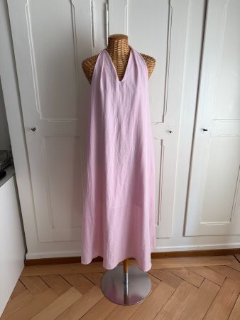 Maxikleid rosa luftig S