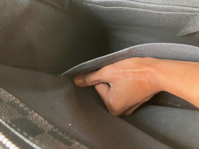 Louis Vuitton Borse: LOUIS VUITTON TADAO PM Damier Graphite – Usato da Wolfhausen venduto da samcun 4