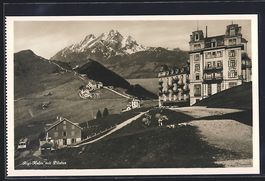 Rigi, Rigi-Kulm mit Pilatus, Ortspartie