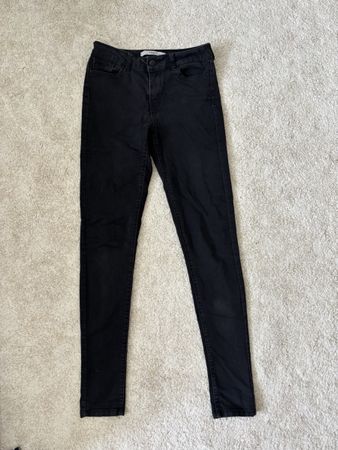 Damen Jeans schwarz Grau Grösse S Vero Moda