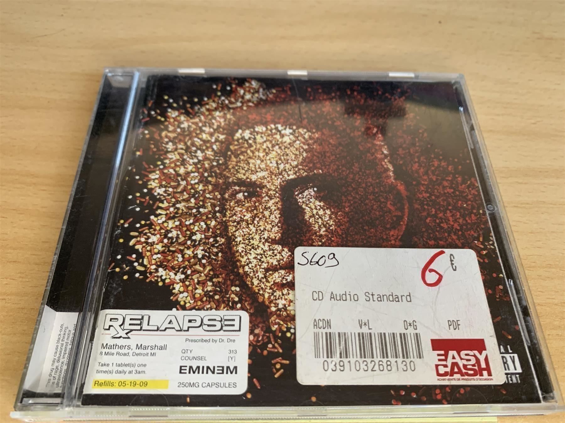 CD: Eminem – Relapse – Usato da Rikon im Tösstal venduto da Alpenmutz
