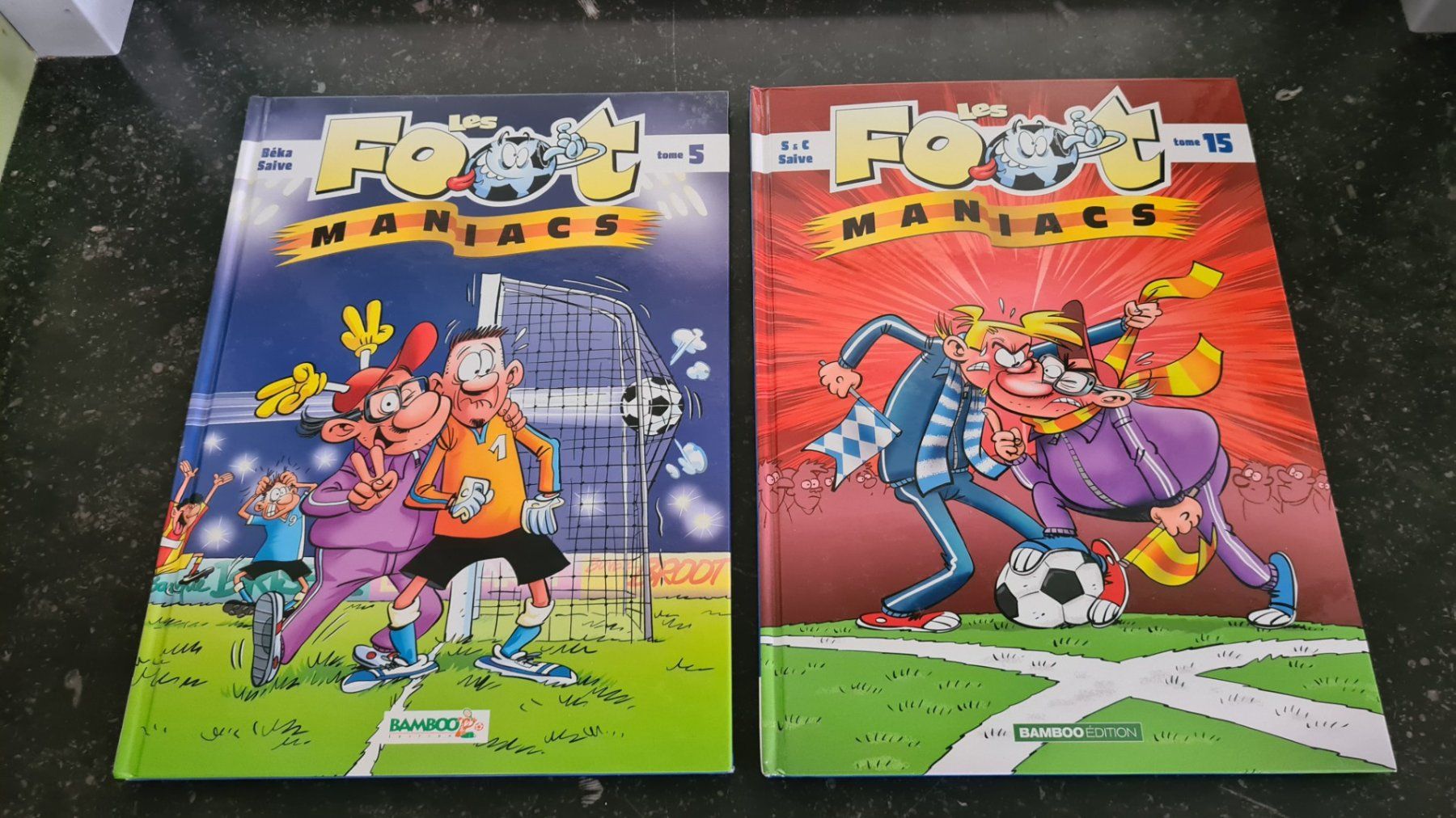Fumetti: 3 BD Foot Maniacs +  BD Foot Furieux – Nuovo (secondo la descrizione) da Châtonnaye venduto da Jaydee6