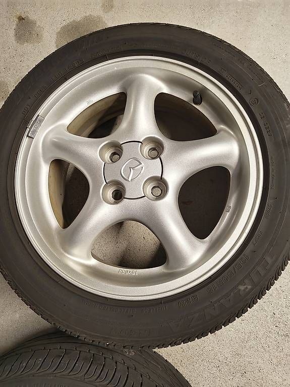 Felgen: MX5-NB Original Felgen mit Reifen – Gebraucht aus Lachen SZ von Nw8240 3
