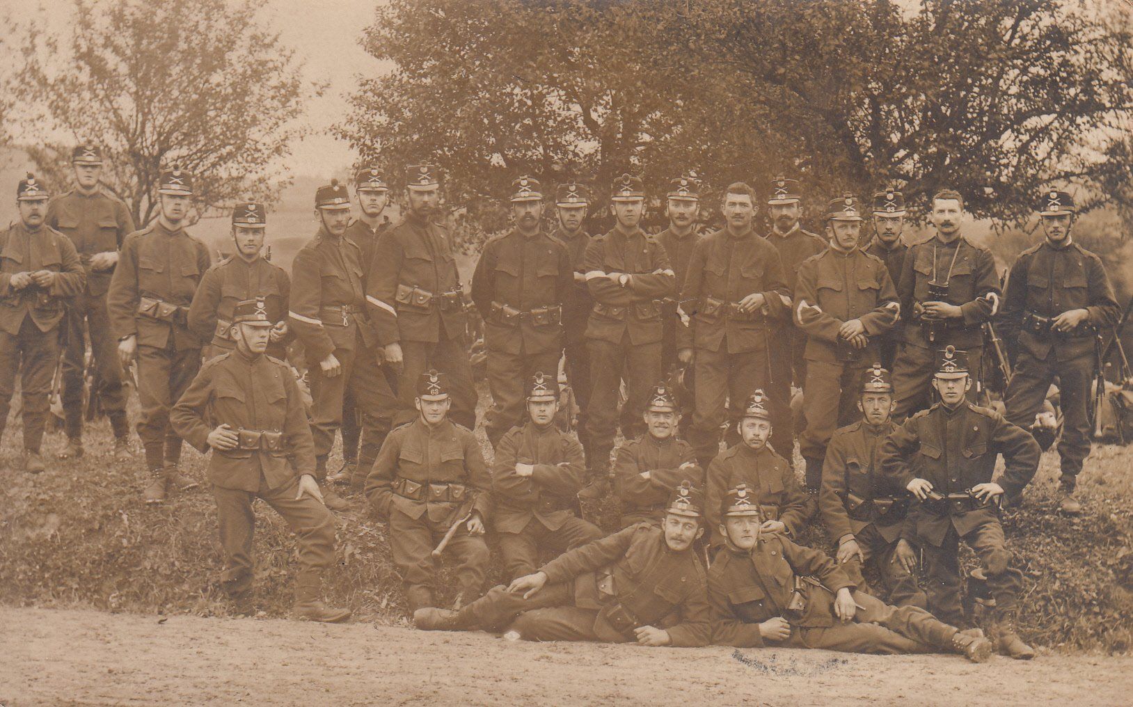 Ansichtskarten: Fotokarte Militär 1913 – Gebraucht aus Bürglen TG von StampGraf
